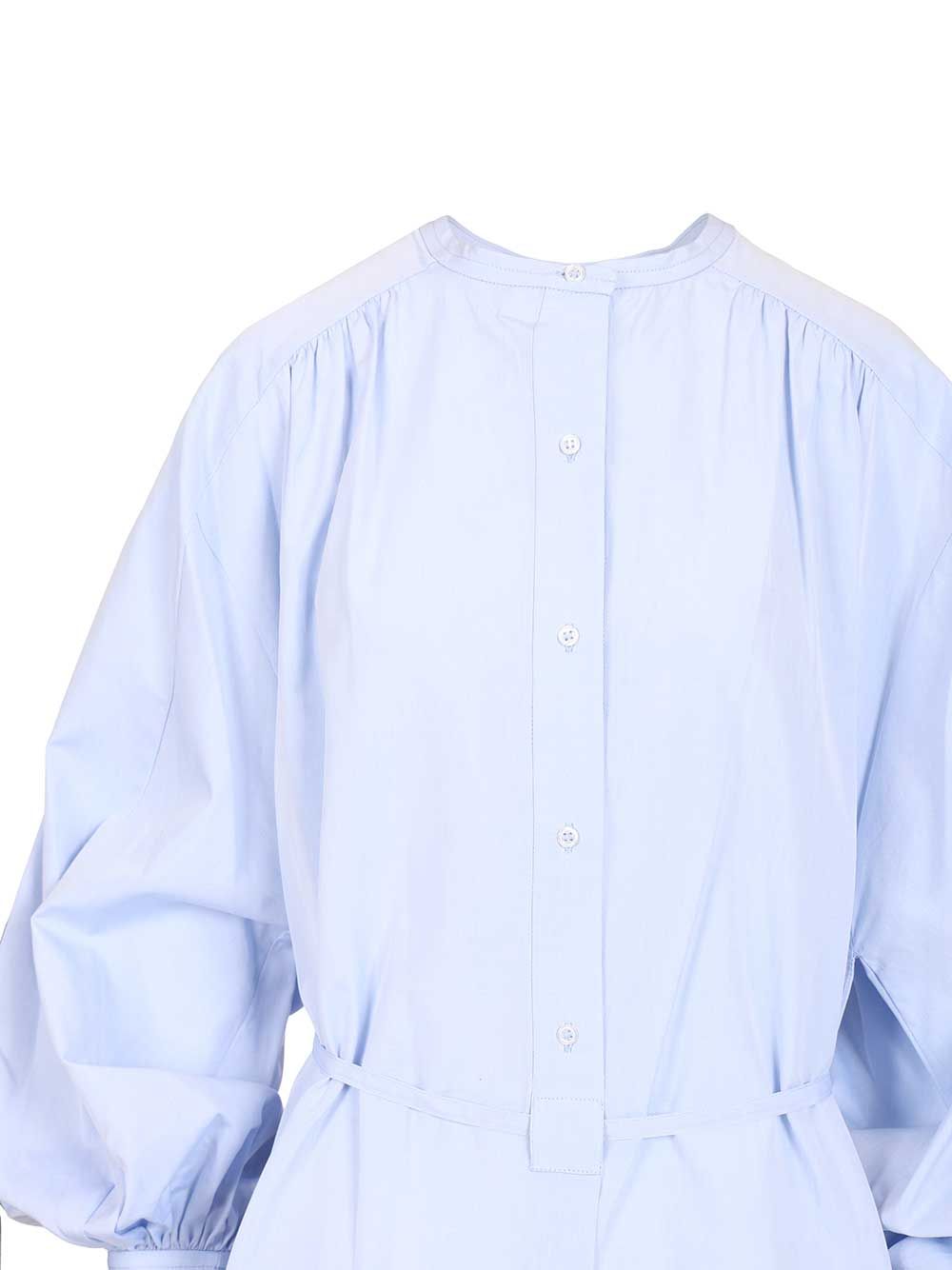 Loulou De Saison Vitti Dresses - Light blue | 6e0e6d4ecf1feaa287eee5920ffacc237b55ef9d