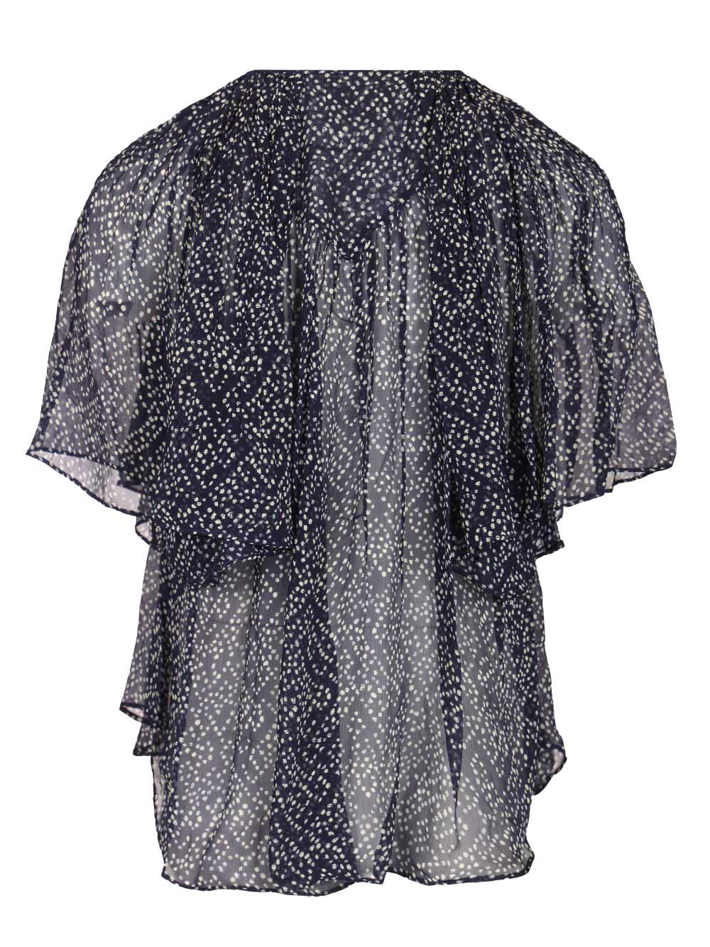 Marant Etoile Neslya Top T-Shirt - Blue | 1030a204a20e687e3f4dd3493755ac23a8fc4ba1