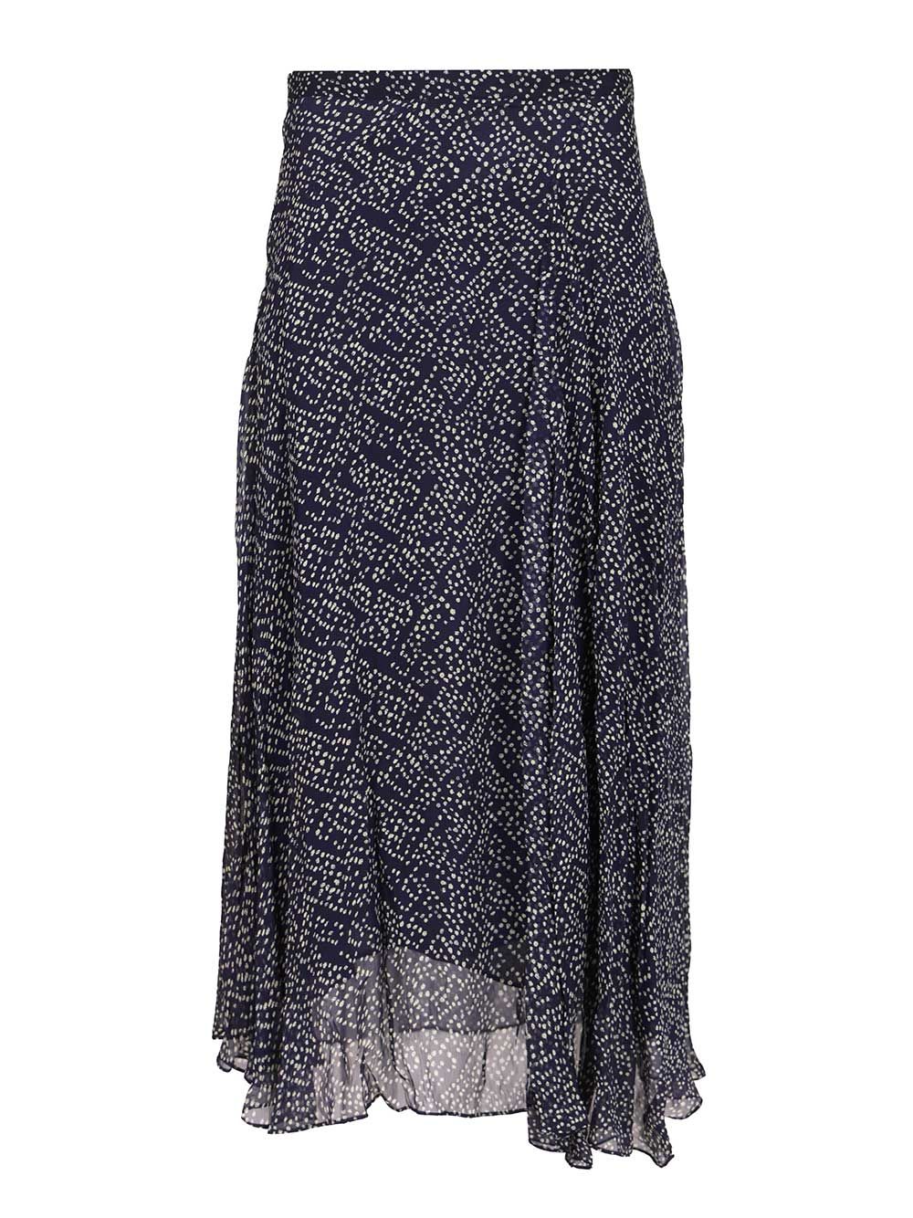 Marant Etoile Long Skirt Lycia Skirts - Blue | 2774f4776ee9a6aacc449bdec1b11174d0d2e73c