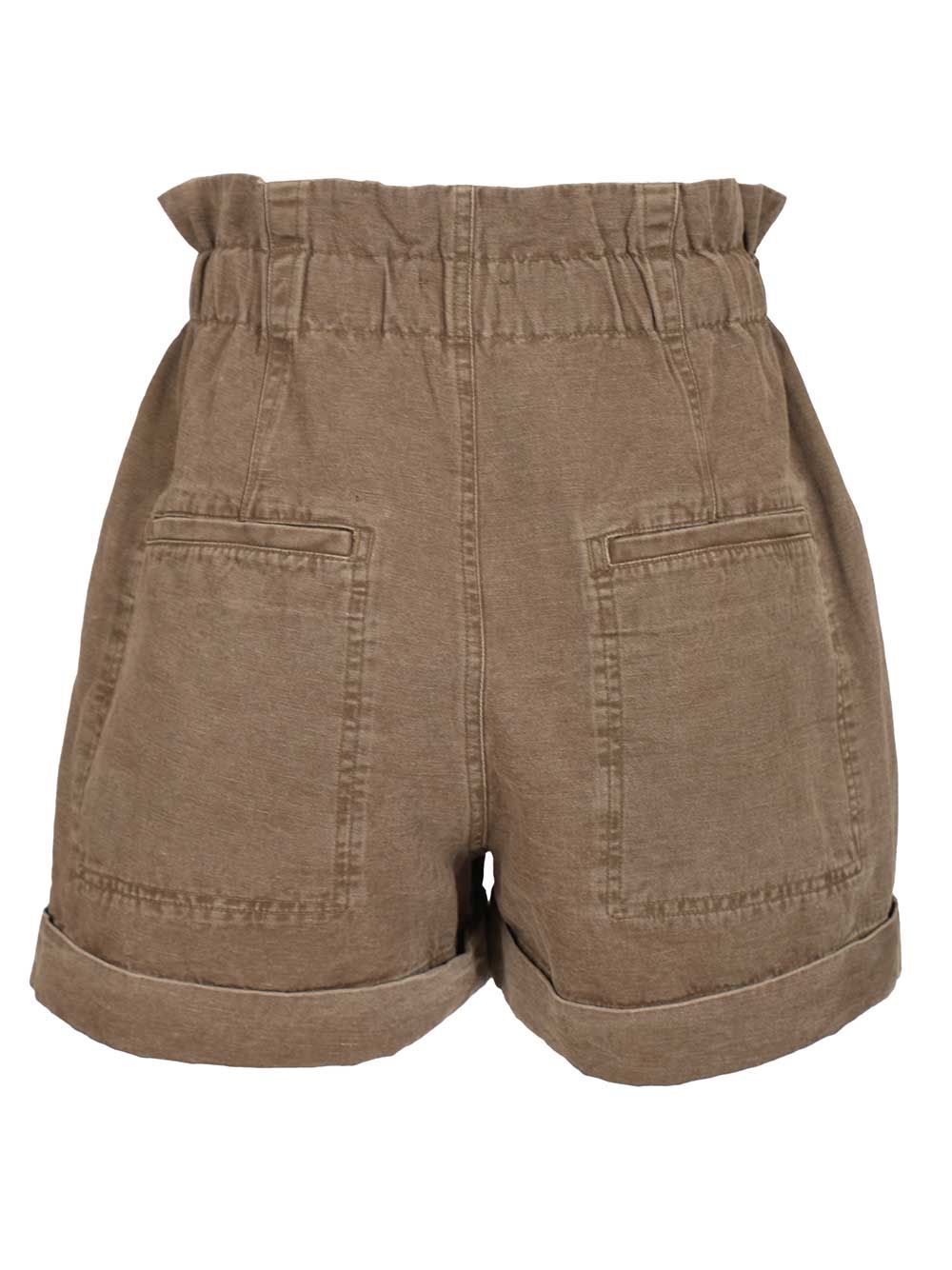 Marant Etoile Nirma Shorts Trousers - Brown | 505bfdcde26d7e5985d552c67b1224d702d4dee0