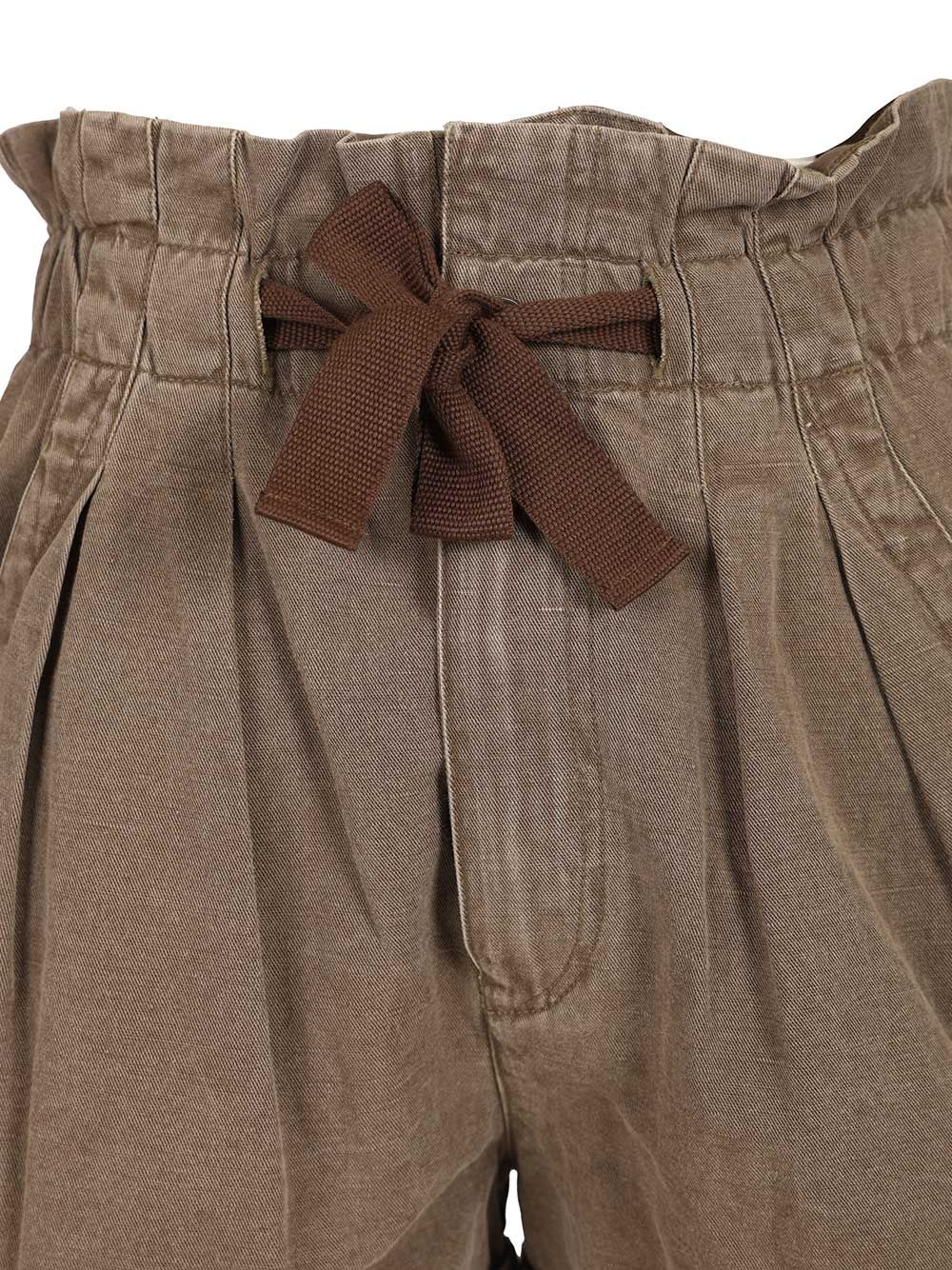 Marant Etoile Nirma Shorts Trousers - Brown | 674cdb90472493d1217776137d12ab41eea37636