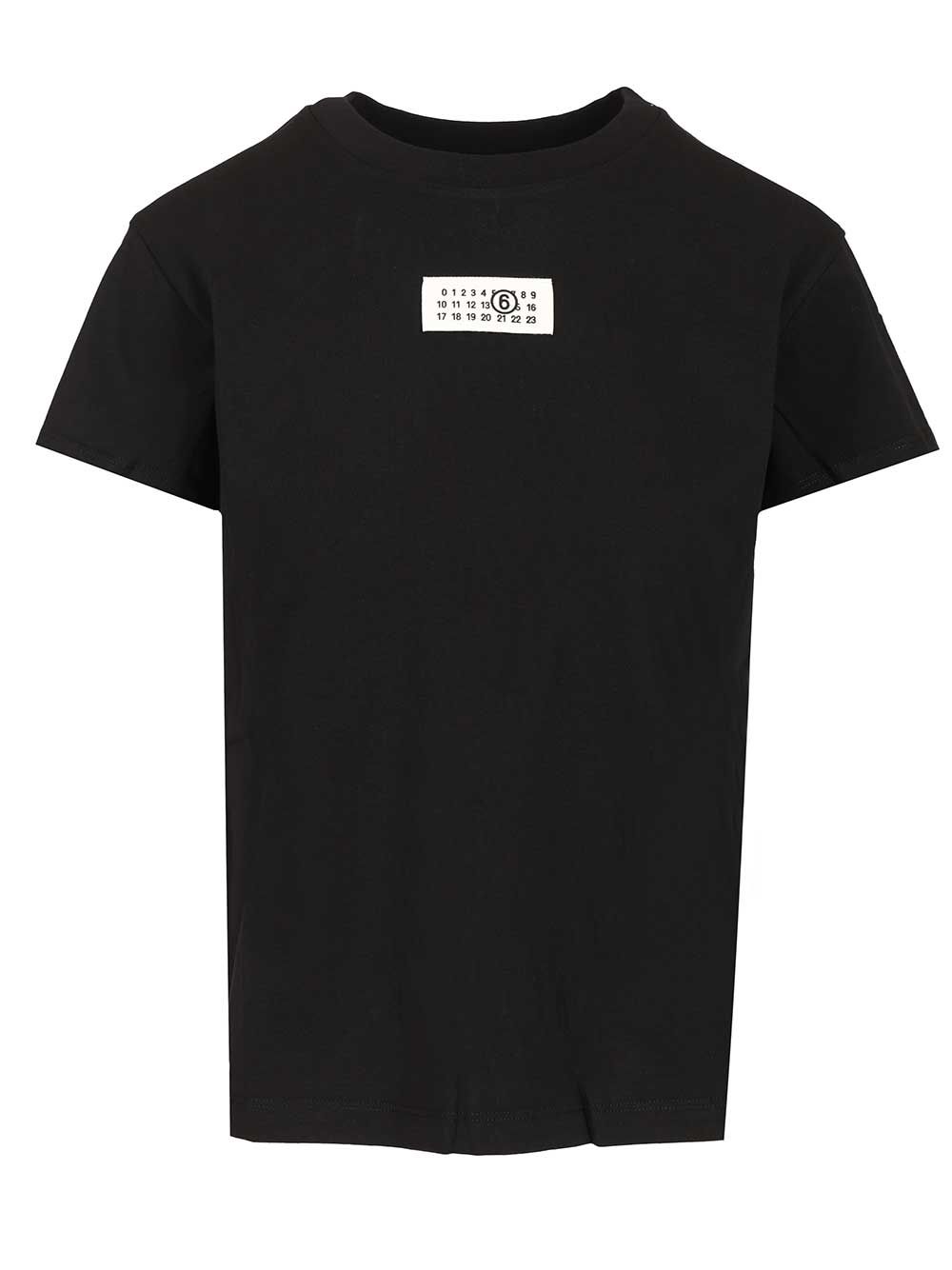 Mm6 Maison Margiela Numeric T-Shirt - Black | 152b5cac3d09ce1ae20a4c5dcc4259585870621d