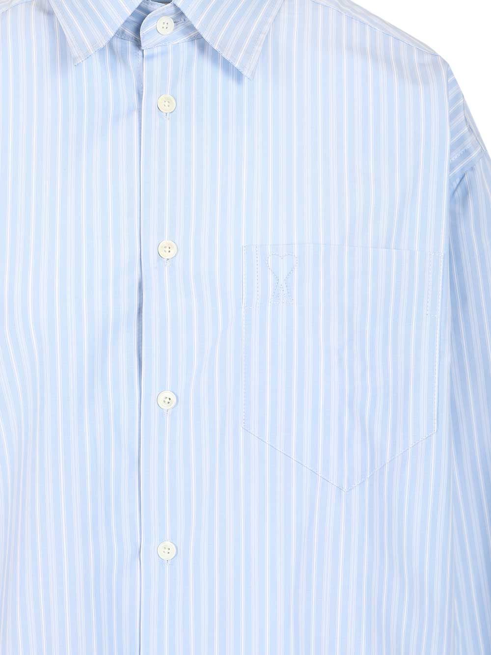Ami Boxy Shirt Shirts - Light blue | 681f4bd53c375a8980c07f65099e05a3615e143d