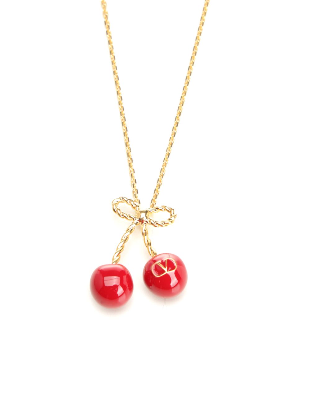 Valentino Garavani Cherryfic Jewelry - Gold | 4ac7fa9e1ed0f15cbd5f5114990e67941baef49c