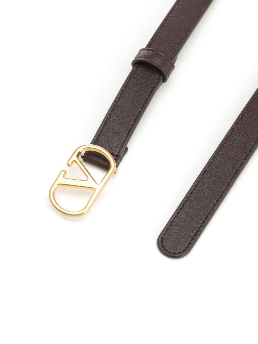 Valentino Garavani Vlogo Signature Belt Belts - Brown | 709087d50e4f7b4e302bdbb22694af23bf56af8c