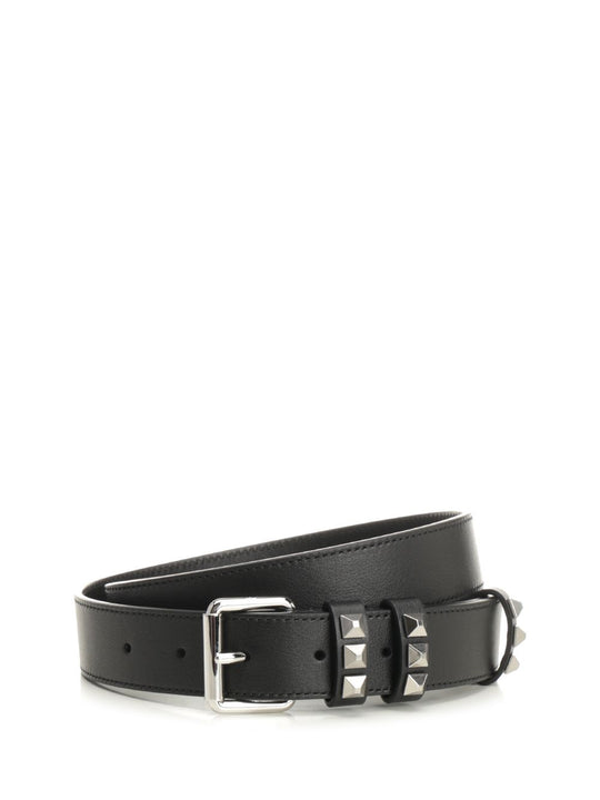 Rockstud Belts Black