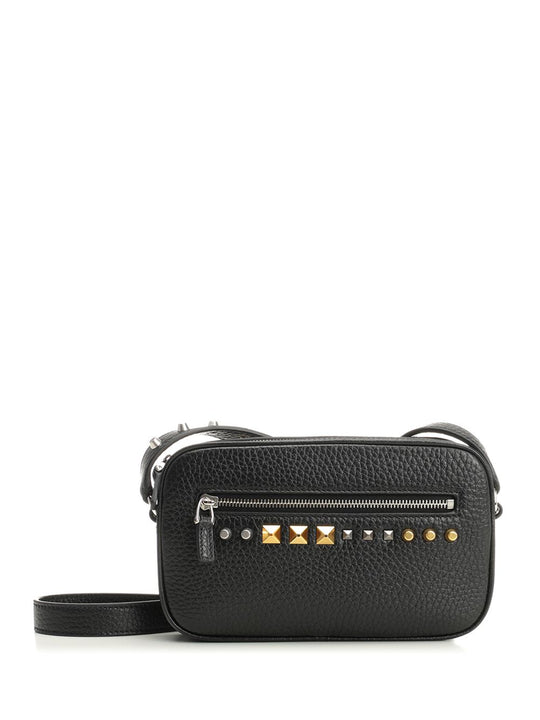 Leather Clutch Bag Crossbody Bags Black