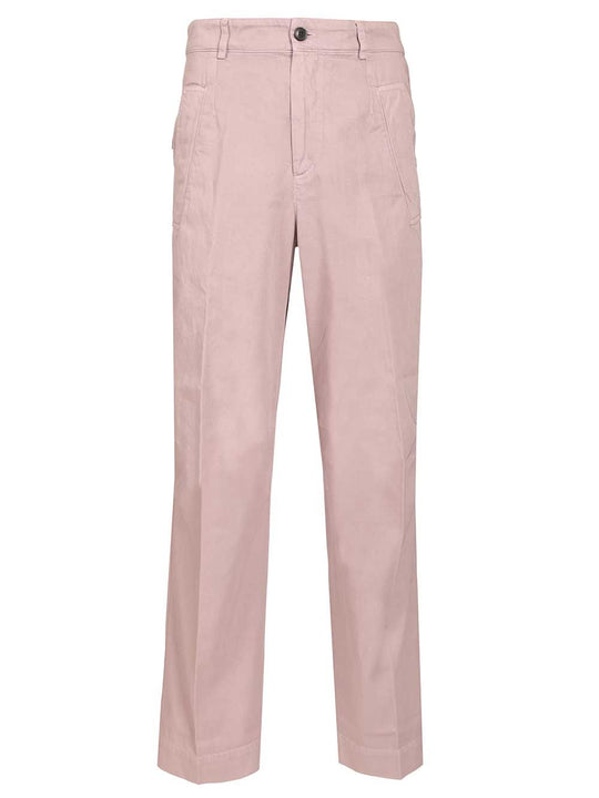 Otton Twill Trousers Rose
