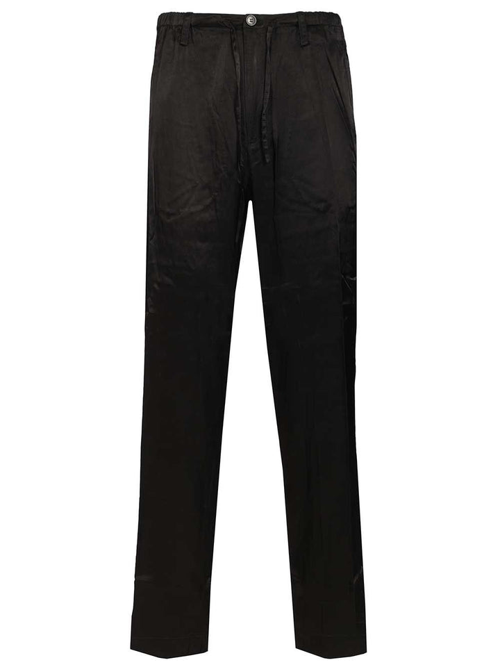 Dries Van Noten 01780-Penny Long 3277 M.W.Pants Trousers - Black | 07987dff9b6737d0c1090cdf3285100da0f63a5c