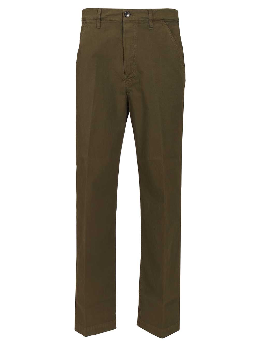 Dries Van Noten Long Trousers Jeans - Green | 0dfff973922dbeaad9c24dddcc3c3d1f620e38e8