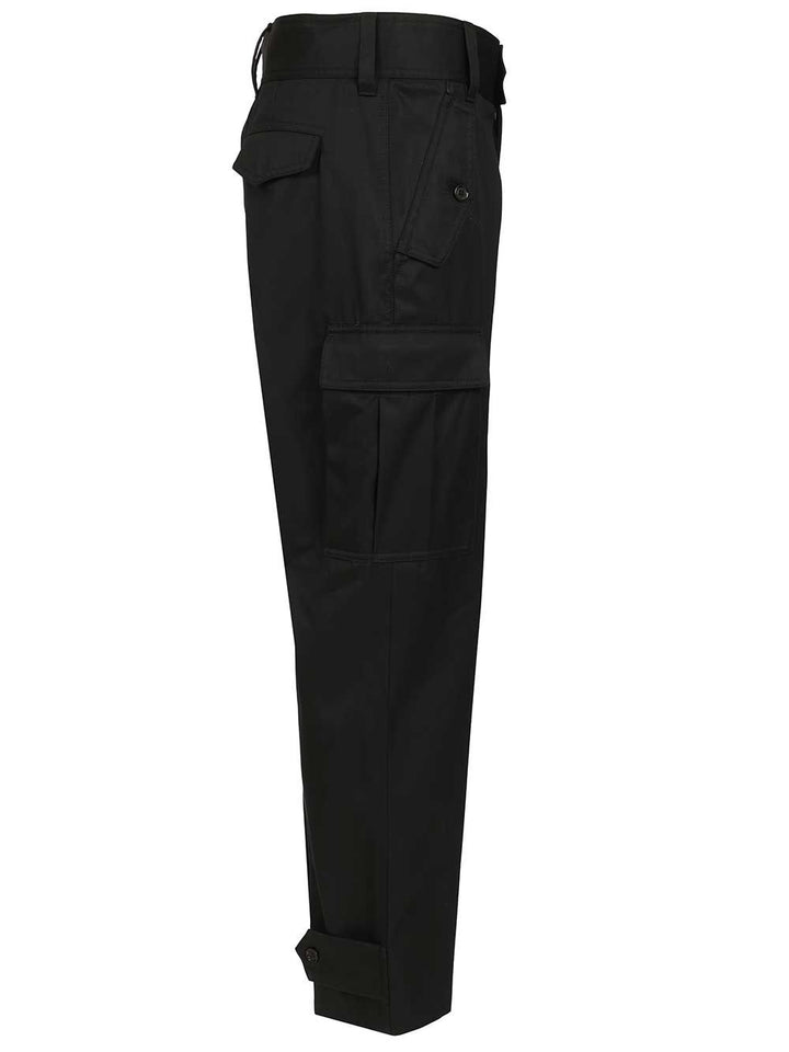 Mcqueen Cargo Pants Trousers - Black | 87d0f47cbcfd603491effa1a479b289d36b45664