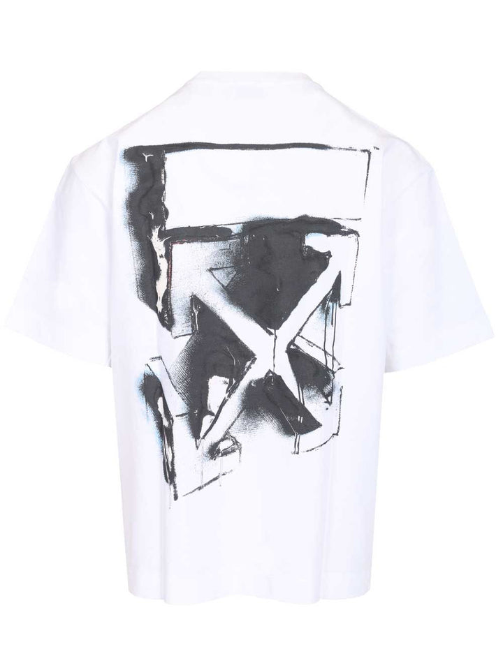 Off-White Arrow 3d Spray T-Shirt - White | c307ec72ff6860c98bba29d792a43064bde5bcde