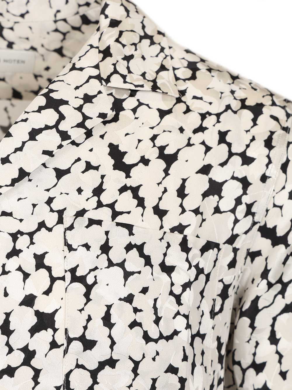 Dries Van Noten Bowling Shirt Shirts - White | be9ad297381edd5a7370cd5c392e76db99ed4318
