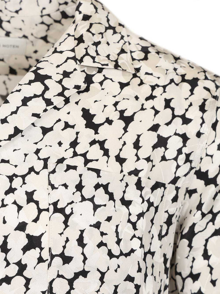 Dries Van Noten Bowling Shirt Shirts - White | be9ad297381edd5a7370cd5c392e76db99ed4318
