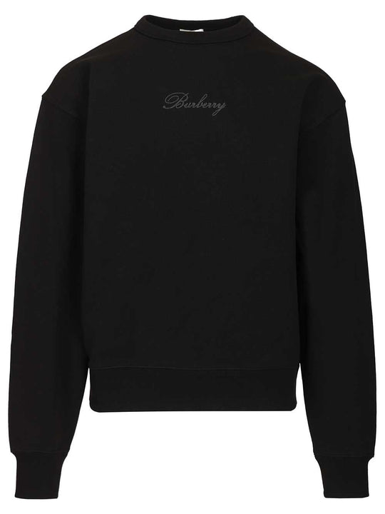 Cotton Sweatshirt Sweatshirts Black