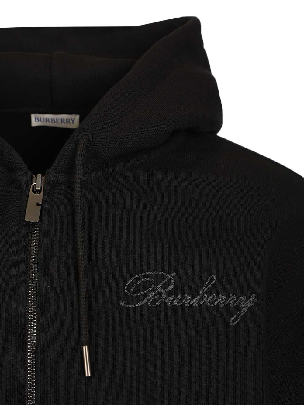 Burberry Rory Bby Hoodie Sweatshirts - Black | 734b12d6651706a8e18db835fc66a61b6bdc3558