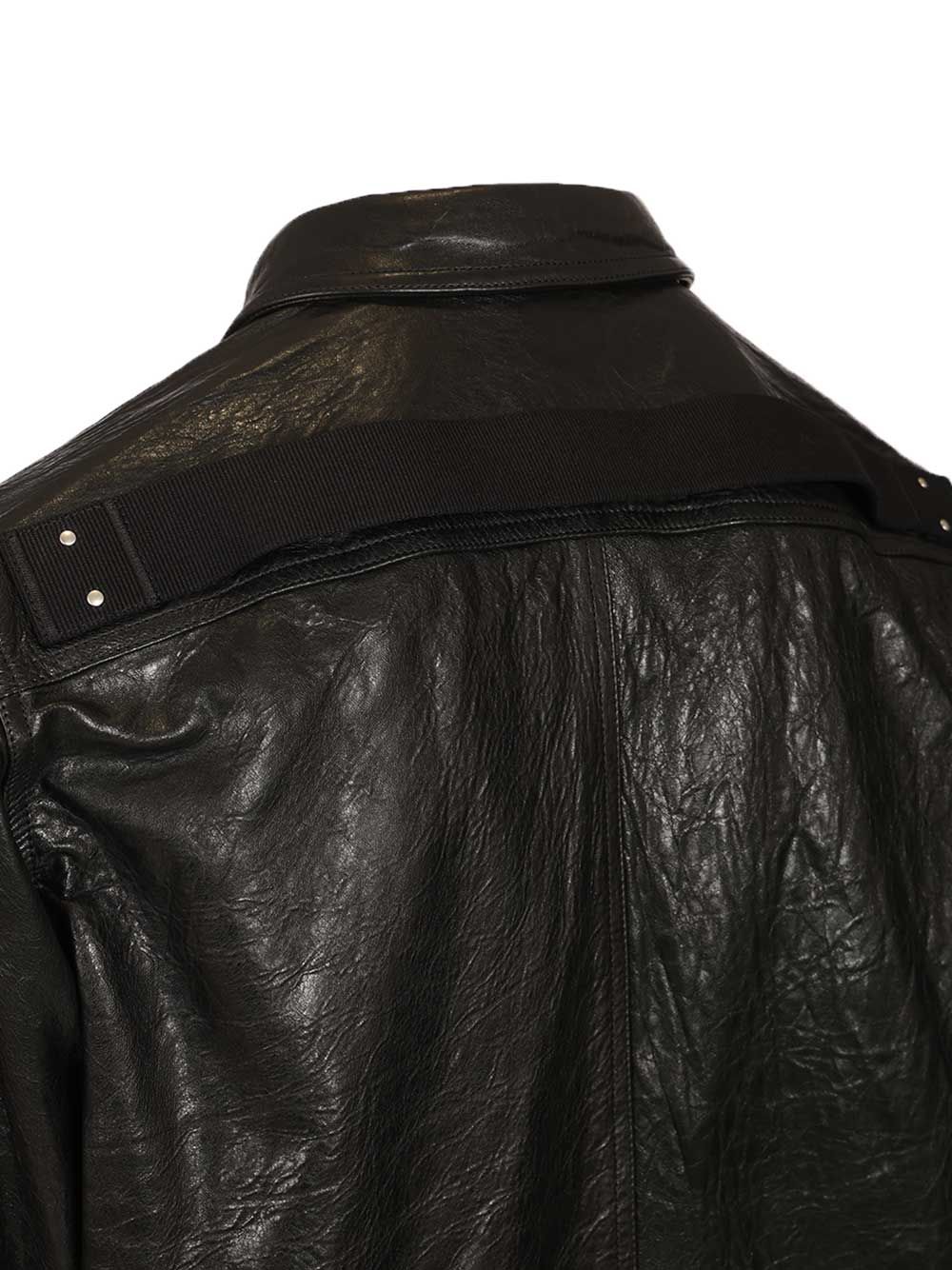 Rick Owens Shirt Jacket Jackets - Black | 4bfd3b6613d94c1e0bf27f54fe70bdc709510ed7