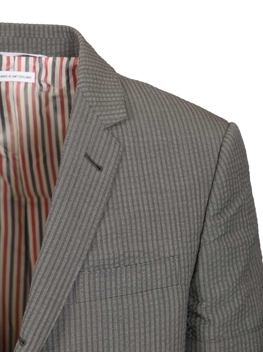 Thom Browne Blazer Jackets - Grey | bebccf937c111bdff4e6b88a6baafc4d456dc8af
