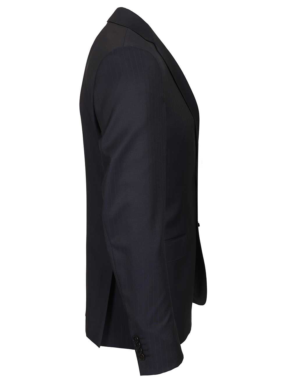Ermenegildo Zegna Blue Pinstriped Suit Dresses - Blue | f2dcc3628c7778424cb50970b5eb267cef5ad807