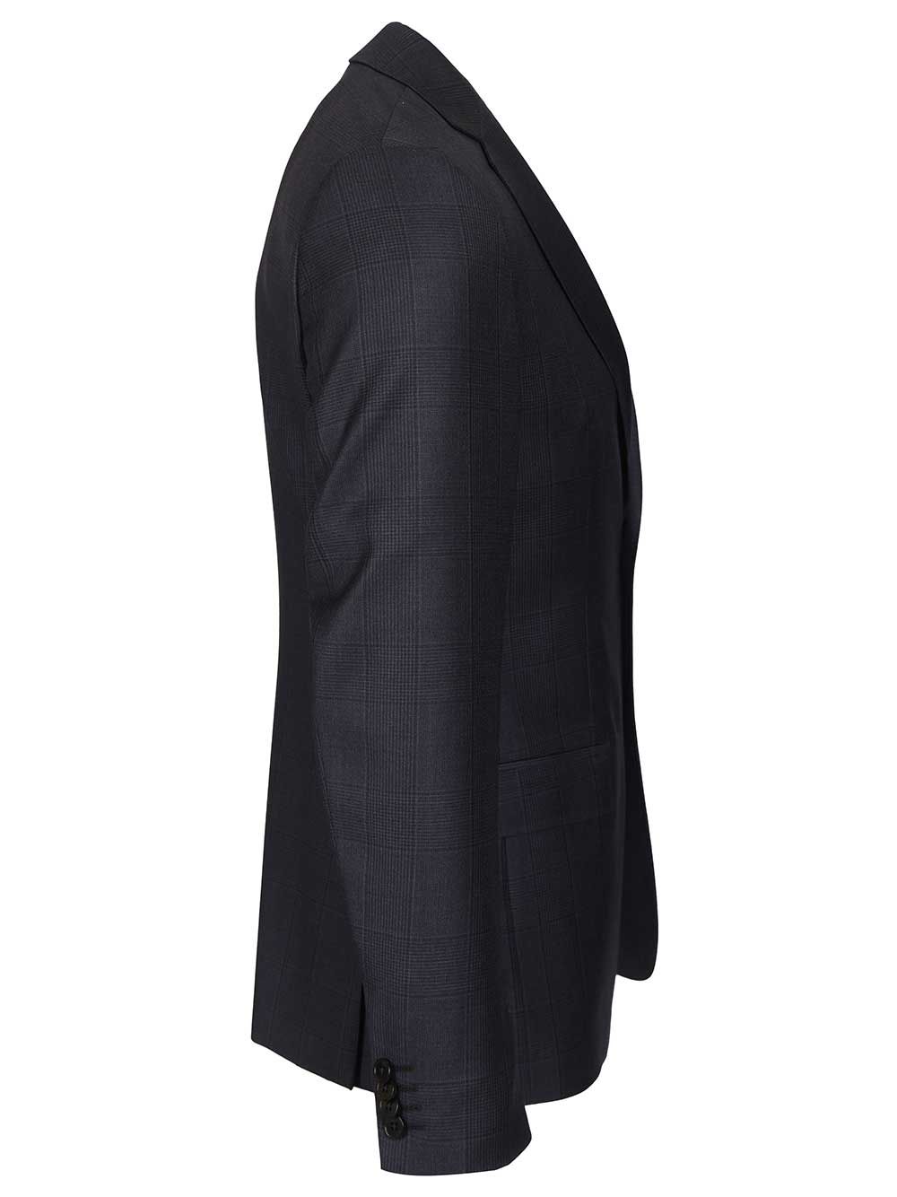 Ermenegildo Zegna Prince Of Wales Tailored Suit Dresses - Blue | bebf5d2d94a8982827f2921a0b544acc9edacc1d