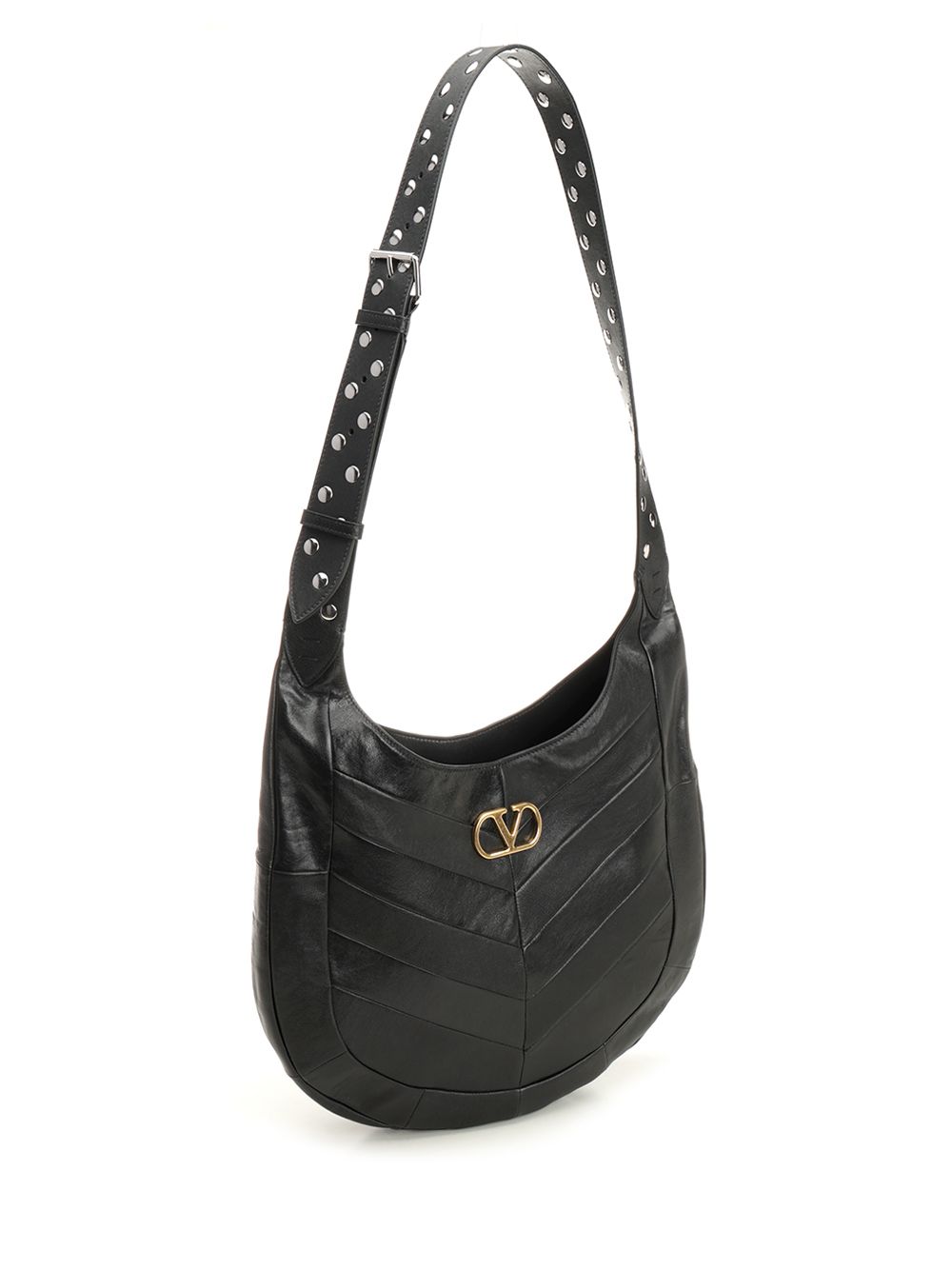 Valentino Garavani Hoboho Shoulder Bags - Black | 304a308d0f58cef8bfbfdb64e3ff1cb263e202af