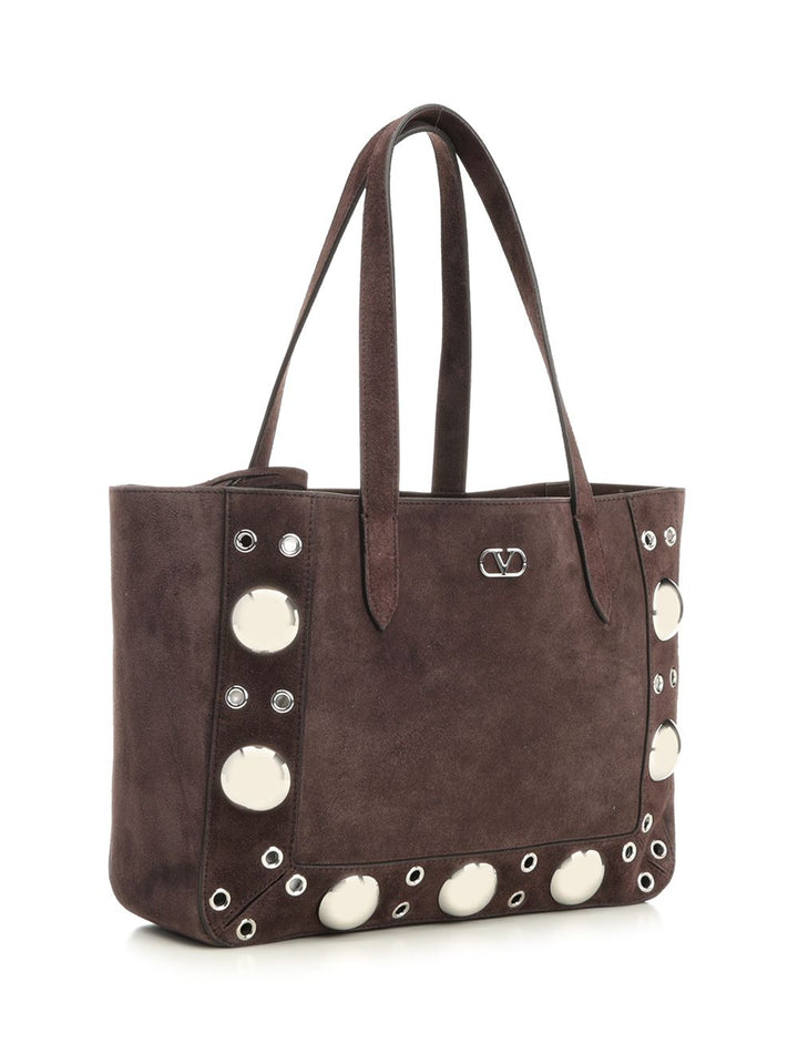 Valentino Garavani Nellcôte Shoulder Bags - Brown | d7bf42b2229ac794a1e2a89343c6053fe66aaef4