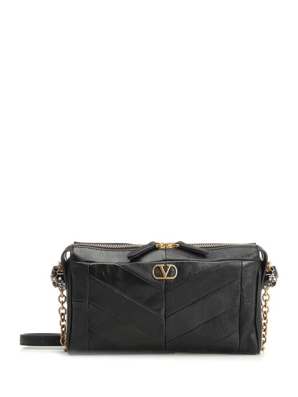 Valentino Garavani Panthea Crossbody Bags - Black | 828964a2a66c8426a802cd3bb49e74266f384551