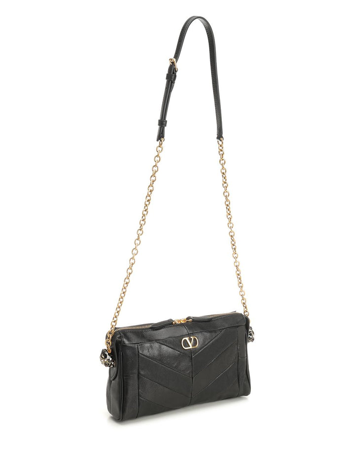 Valentino Garavani Panthea Crossbody Bags - Black | 563c11ba1cfa7bf61de14380ae9f1cce66cd64d4
