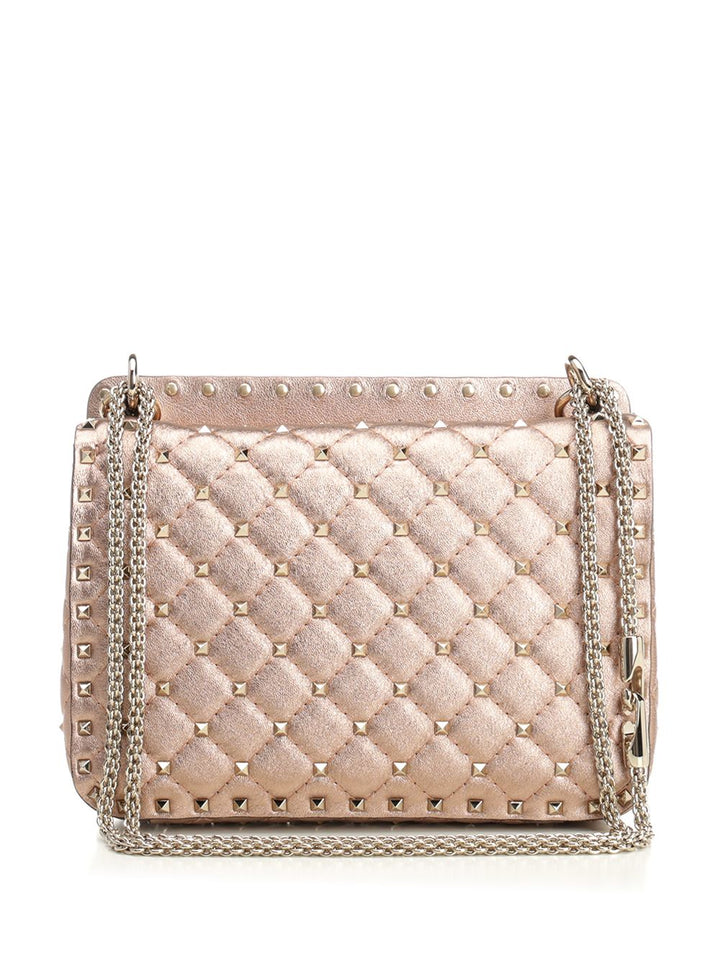 Valentino Garavani Rockstud Spike Shoulder Bags - Rose | 3d4180002ddc11cca938e56c7963041179e01183