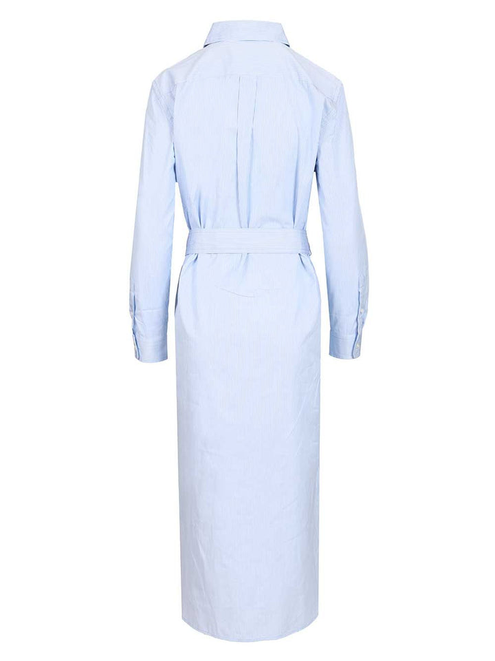 Polo Ralph Lauren Shirt Dress With Belt Dresses - Light blue | 22b2f1cb06a7c536a4fbafdee78304b04d430a1a