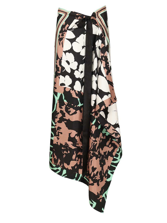 01830-Scarfys Long 3013 M.W.Skirt Skirts Multicolor