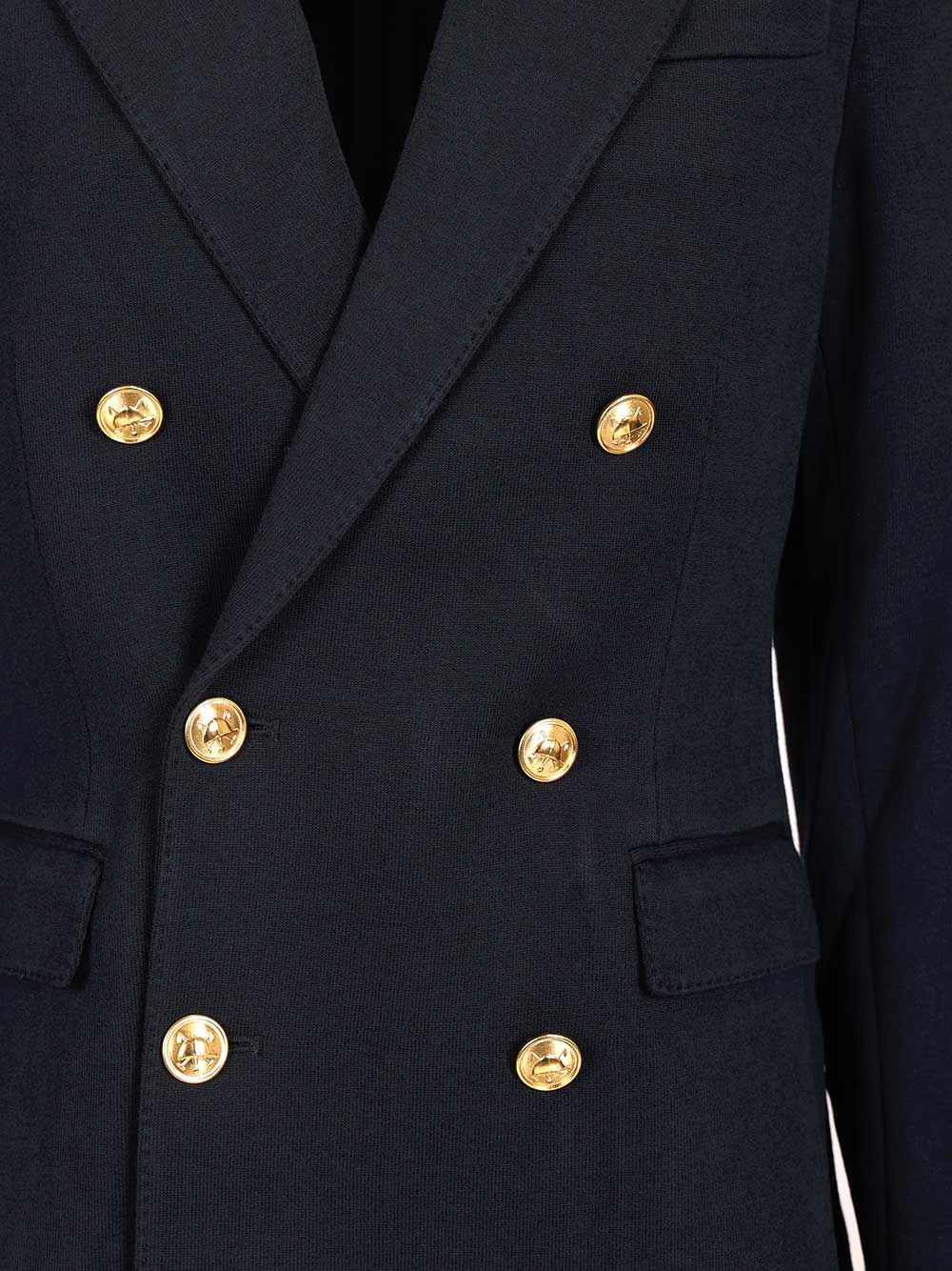 Polo Ralph Lauren Db Knt Blzr-Blazer Jackets - Blue | f47b72f24cf1a9aa81653a534af61416cae13044