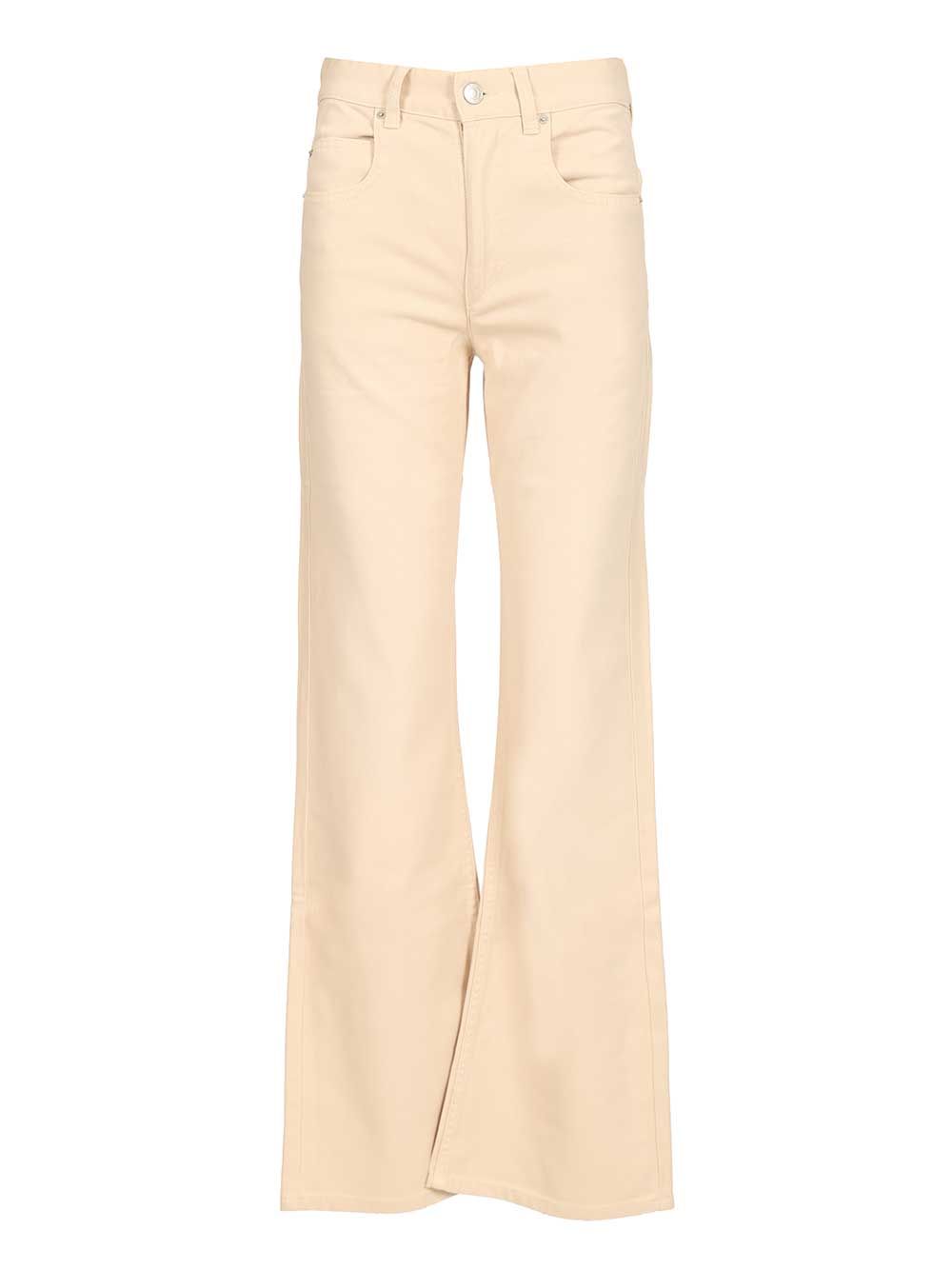 Isabel Marant Belvira Jeans - Beige | c1c89e2ed86c12d654813406675b0b5b568ba93c