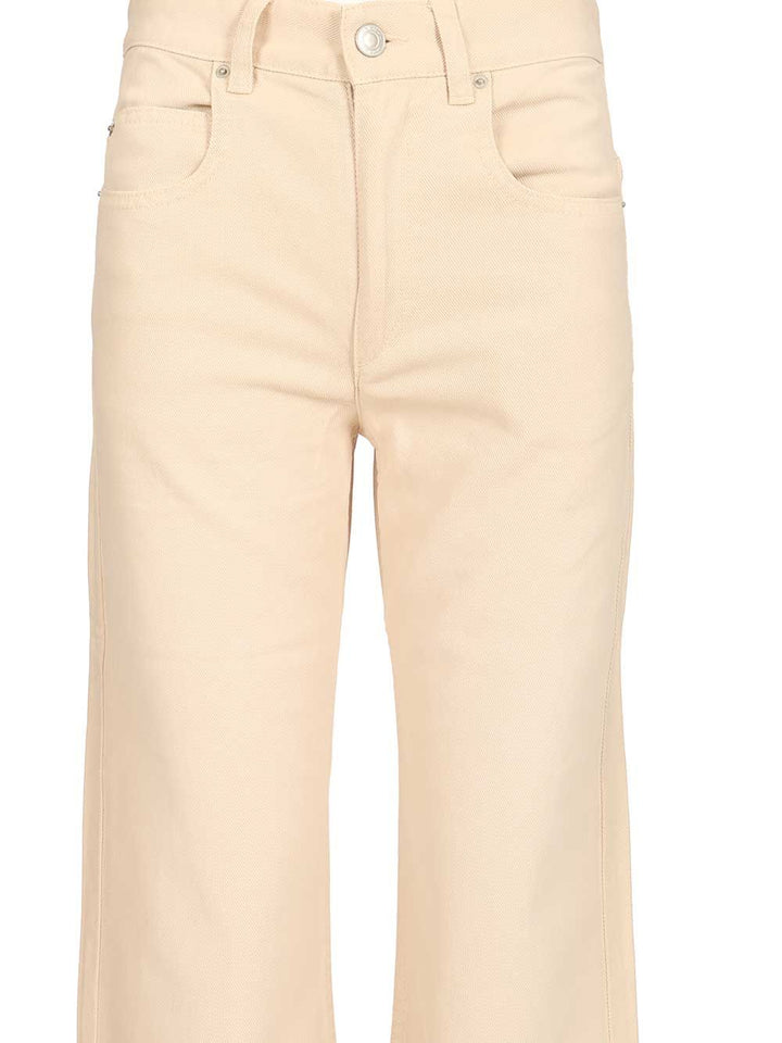 Isabel Marant Belvira 5 Pocket Flare Denim Jeans - Beige | 394120301097439557df64951e6189b065c92f04