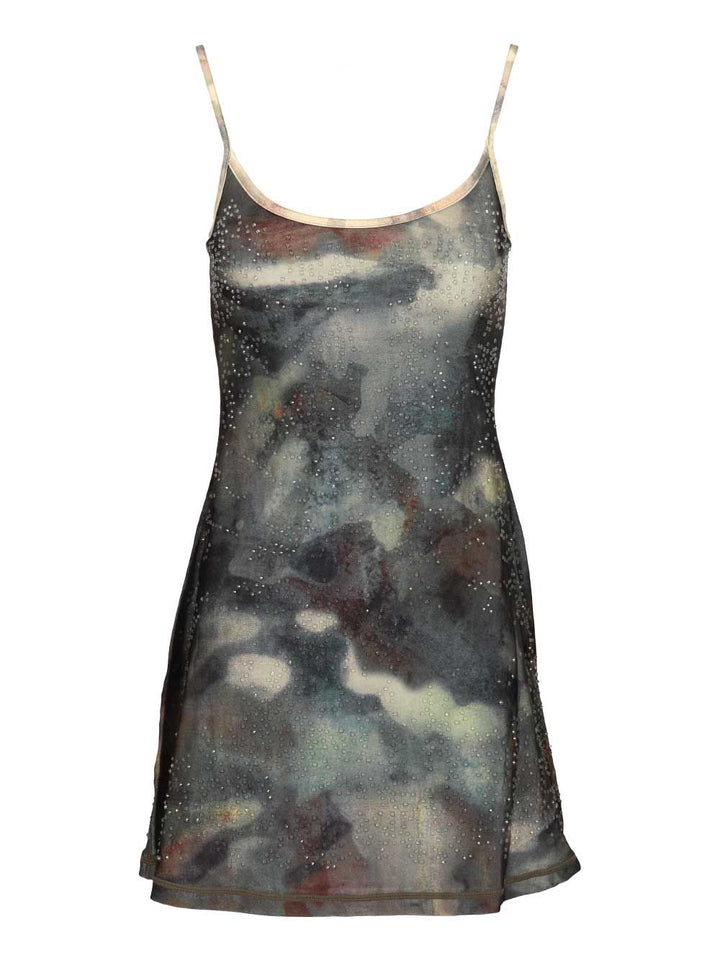 Diesel Sleeveless Mini Dress Dresses - Grey | 16ec4bf90de145cc54a10d96ca7c647852fa83e0