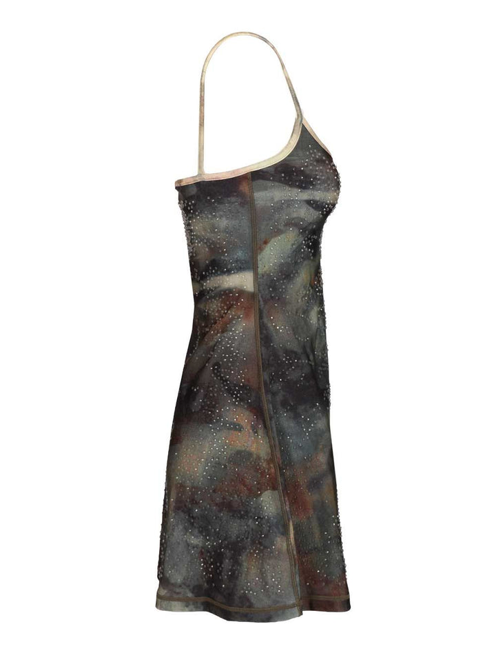 Diesel Sleeveless Mini Dress Dresses - Grey | f2bf9e55220945e43f4537b22f92a82addcfcc96