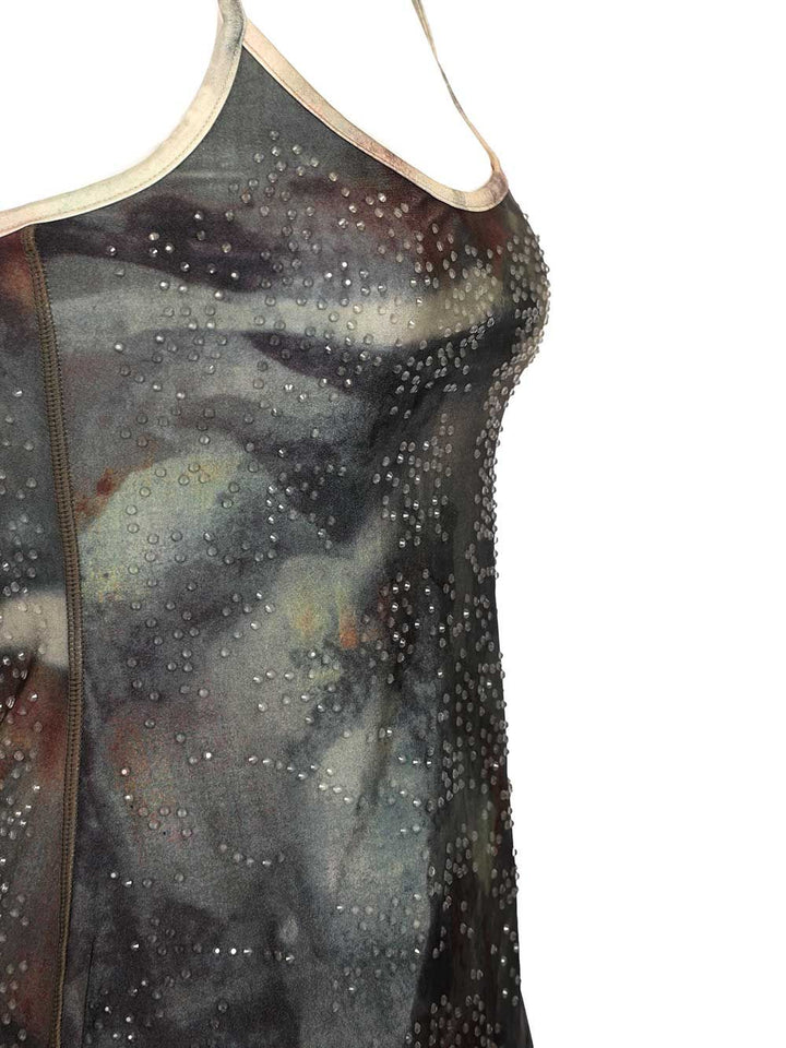 Diesel Sleeveless Mini Dress Dresses - Grey | b73c4baf32a5805576686e8591bdf1c1e2c9bee2