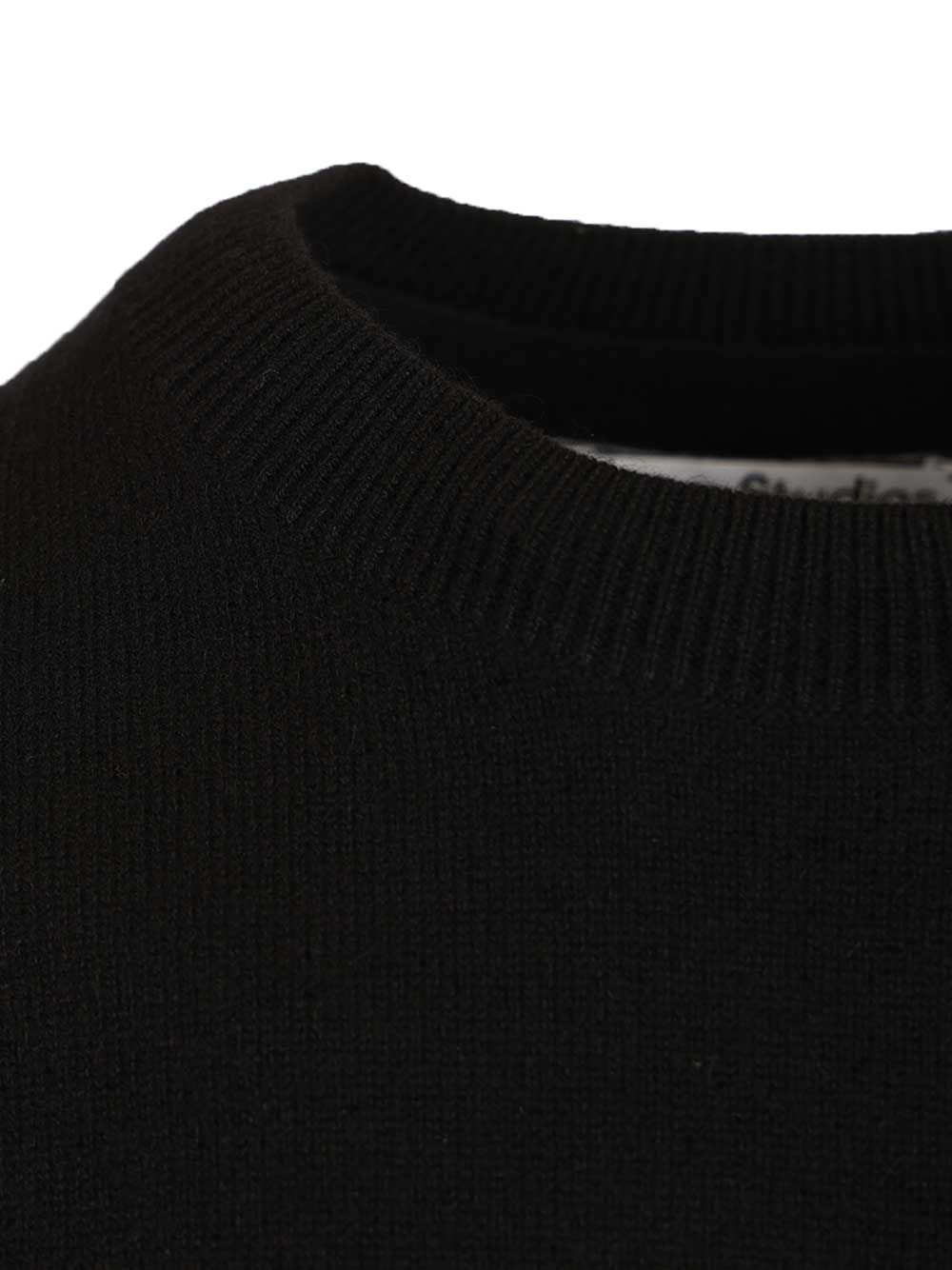 Acne Studios Cashmere Sweater Knitwear - Black | 2c1df7e930ac99976c00acb8c70b66efba87f8ff