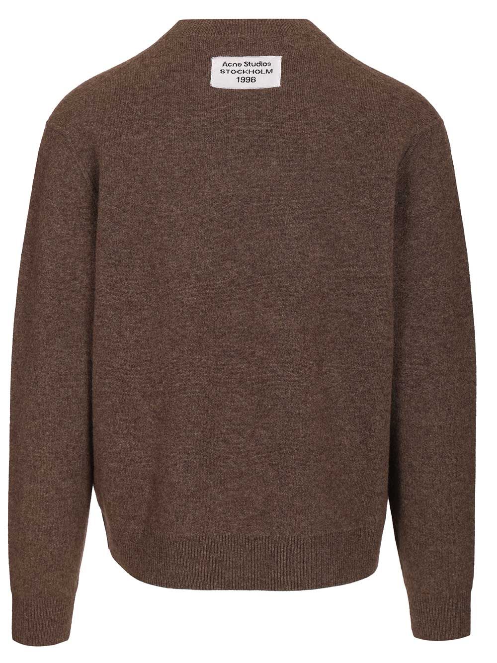 Acne Studios Cashmere Sweater Knitwear - Brown | ecf78cca2a37a256abc95edfd3cccfaf8973257d