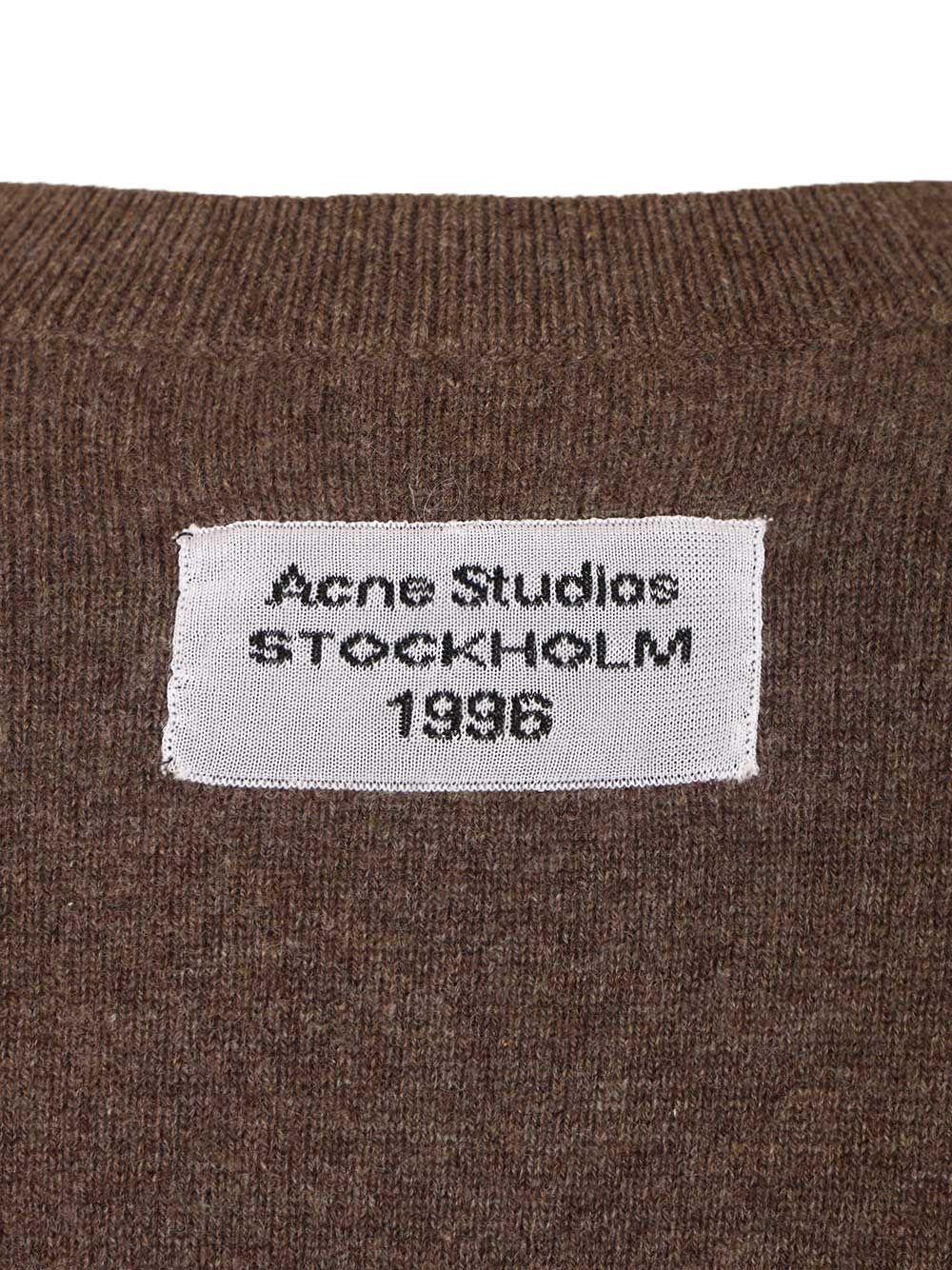 Acne Studios Cashmere Sweater Knitwear - Brown | a065c5d724e24eb2aa13ce2fcf32548b2b66780d