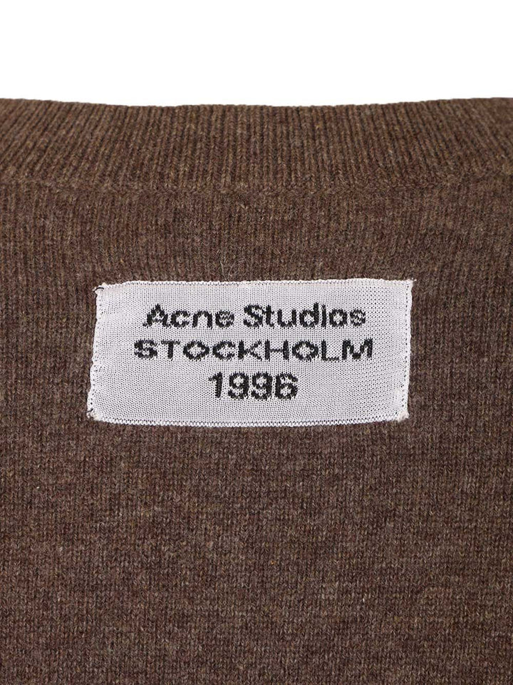 Acne Studios Cashmere Sweater Knitwear - Brown | a065c5d724e24eb2aa13ce2fcf32548b2b66780d