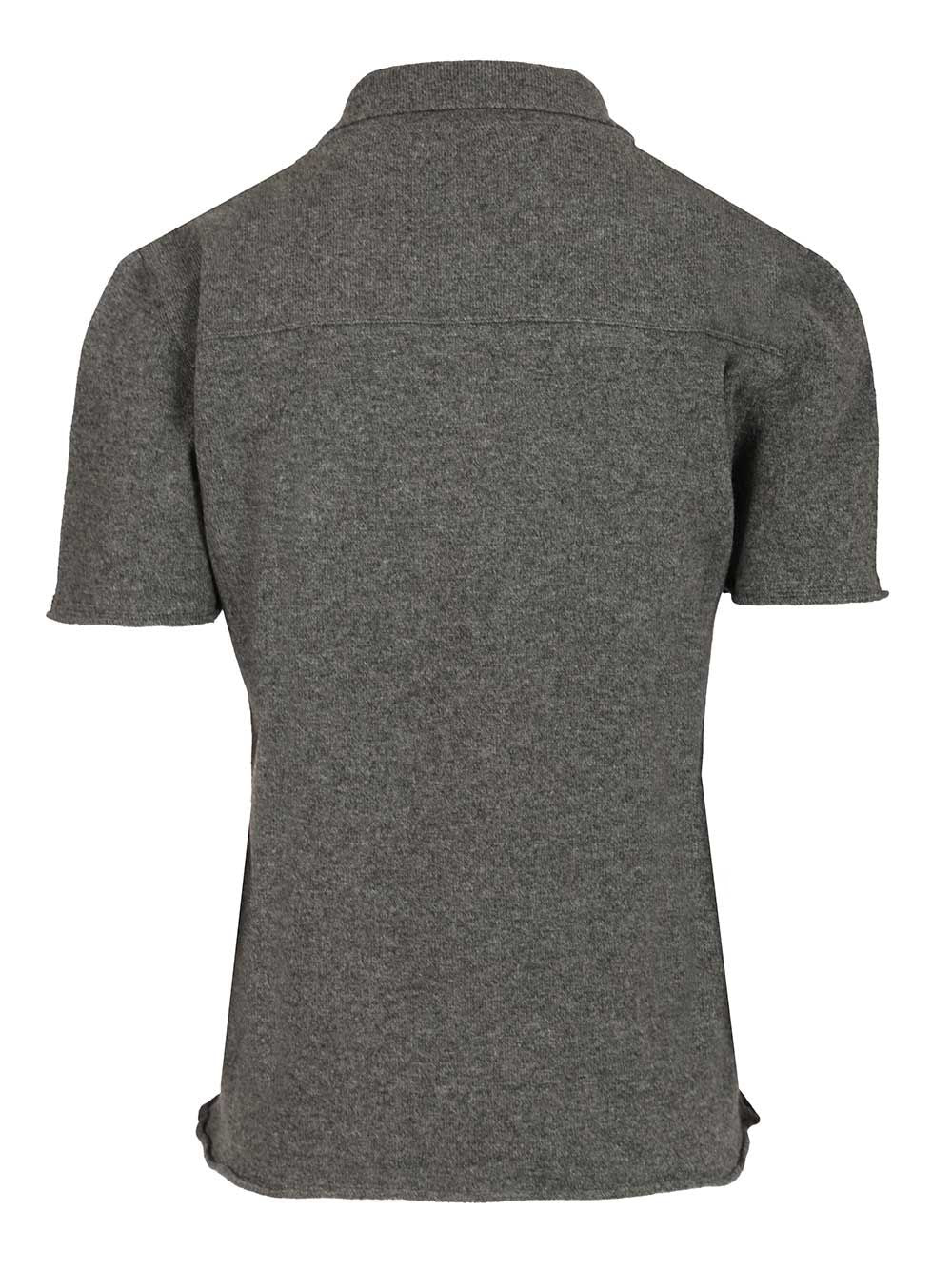 Miu Miu Cashmere Polo shirt - Grey | c0370133f39c1e32b6aa09d7958731d86dd130c5