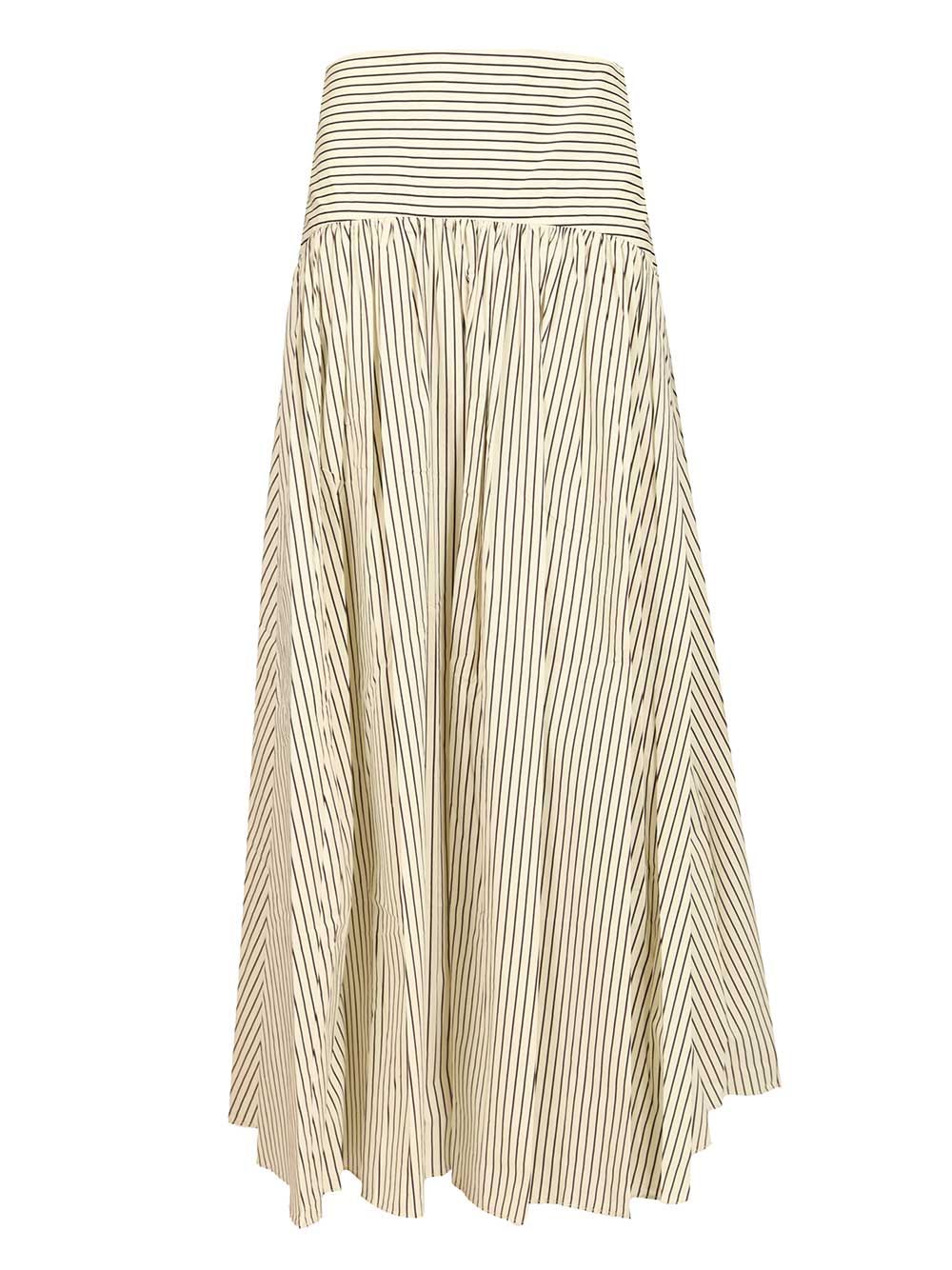 Staud Procida Skirt In Cotton Poplin Skirts - Multicolor | 163fee7599e77ddf4266a5a8f2a3feeed93289be