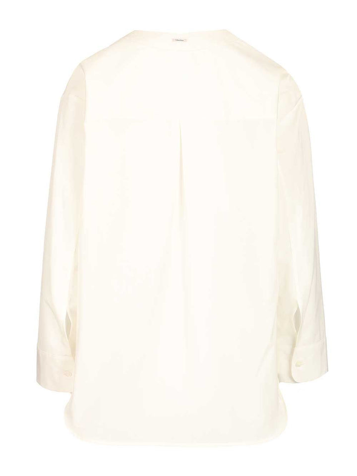 'S Max Mara Chicca Shirt Shirts - White | 16b34c39c7819bfb678a8a23ab38c0eed57f7a1c