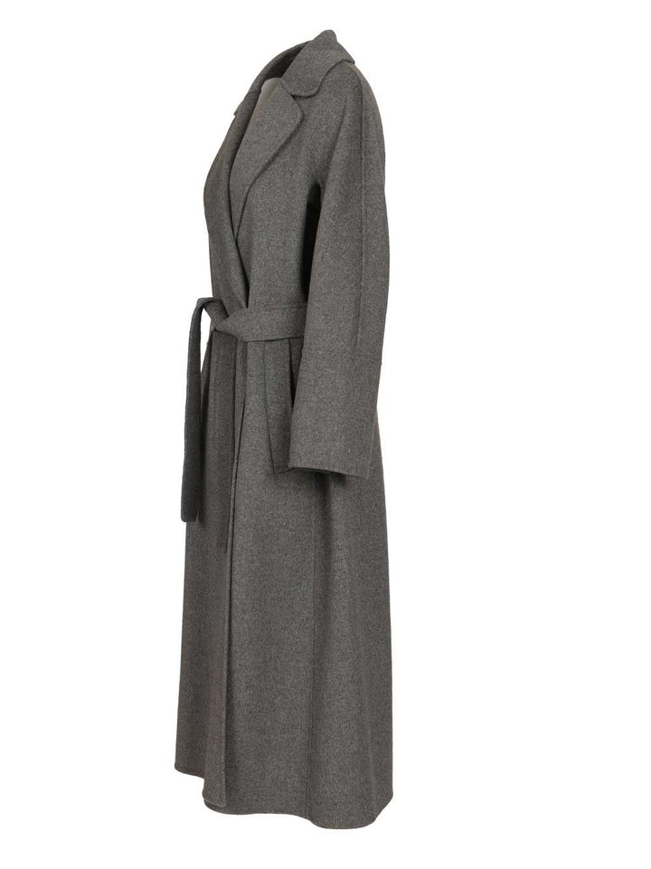 'S Max Mara Dressing Gown Coat Coats - Grey | 7f7f19b6cf96088eccfbd36ccd595d5942781f30