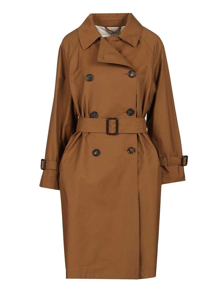 Max Mara The Cube Citrench  Trench Coats - Brown | 81e1407bbbbc1910e257d14c5a51bd9fae50bbd0