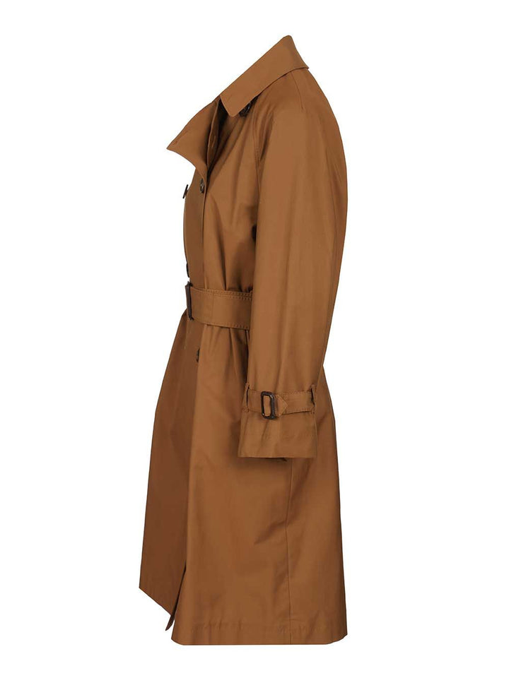 Max Mara The Cube Citrench  Trench Coats - Brown | d43f3e2e6ef8747ea2af7803250211f4d467326a
