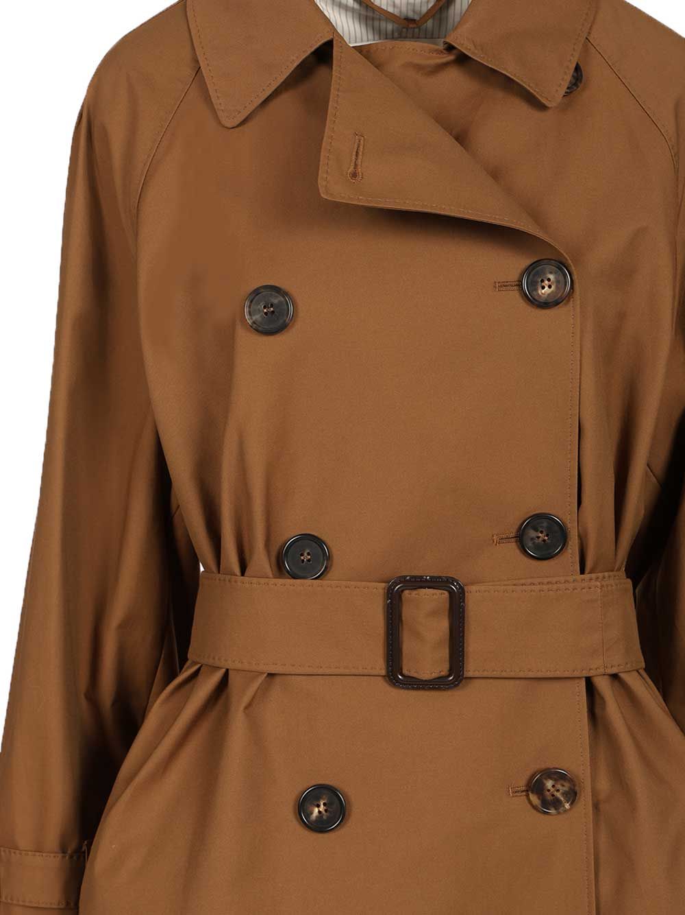 Max Mara The Cube Citrench  Trench Coats - Brown | 8f15d6eedd188036944898fa04752b7fb08bc0f4