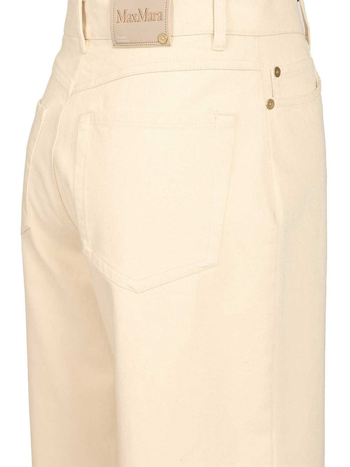 'S Max Mara Zarina Jeans - White | 6338572f60a779786682266f17ad9f7e84adc1b7