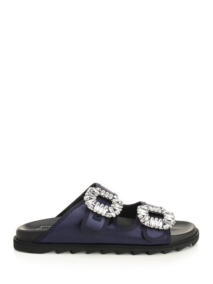 Roger Vivier Slidy Viv Scarpe basse - Blue | d30e575c1fbb5aad6b2963049b8567b7e6b6b679